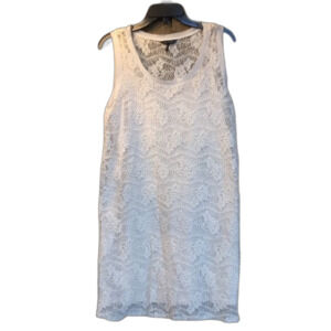 Daisy Fuentes lace sleeveless dress size M.